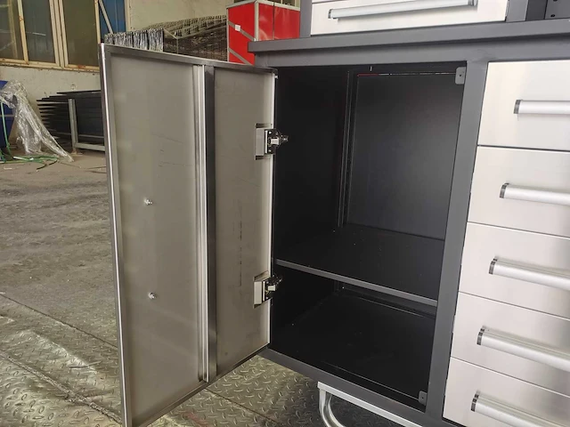 Field industries rvs stainless werkplaatskast - afbeelding 4 van  5