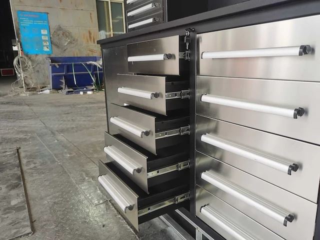 Field industries rvs stainless werkplaatskast - afbeelding 5 van  5