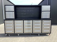 Field industries rvs stainless werkplaatskast - afbeelding 1 van  12