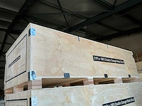Field metalen garage met 2 elektrische roldeuren, 6,55x5,85 meter (38 m2) - afbeelding 7 van  16