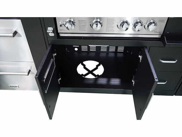 Field outdoor black collection 7-delige buitenkeuken - afbeelding 3 van  17