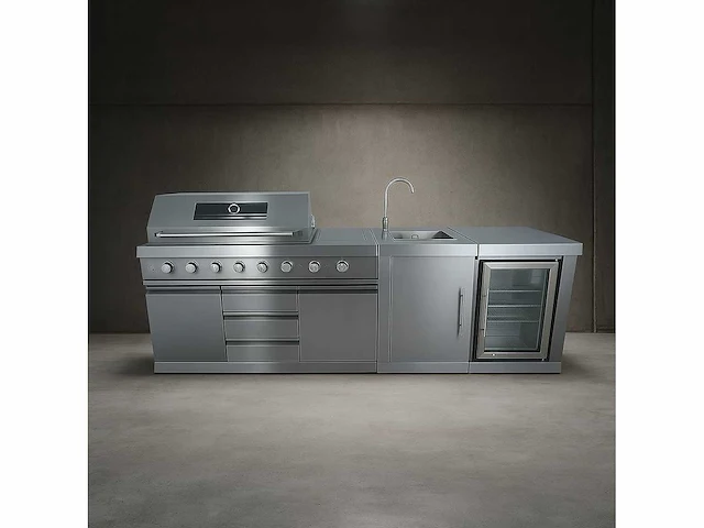 Field outdoor stainless collection 3-delige buitenkeuken - afbeelding 1 van  21