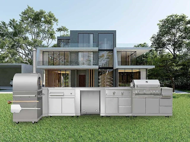 Field outdoor stainless collection 7-delige buitenkeuken - afbeelding 1 van  37