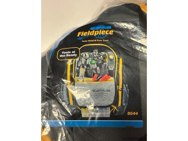 Fieldpiece gereedschapsrugtas - afbeelding 2 van  3