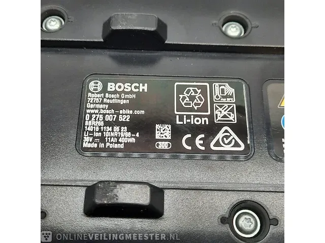 Fiets accu bosch, powerpack 400 - afbeelding 5 van  6