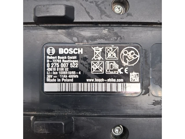 Fiets accu bosch, powerpack 400 - afbeelding 6 van  6