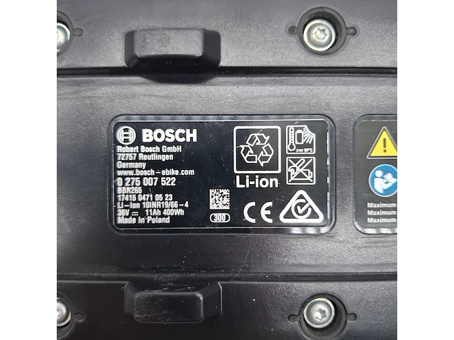 Fiets accu bosch, powerpack 400 - afbeelding 7 van  7