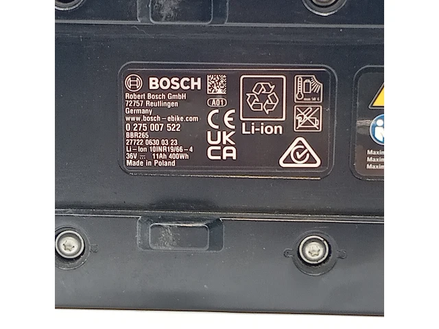 Fiets accu, bosch, powerpack 400 - afbeelding 5 van  6
