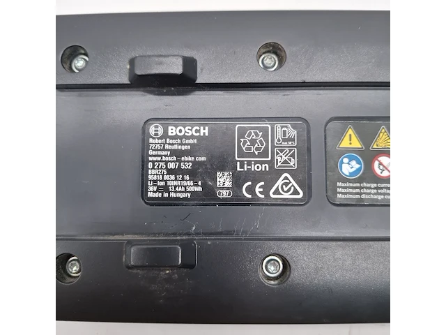 Fiets accu, bosch, powerpack 500 - afbeelding 6 van  6
