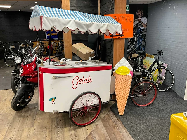 Fiets ijskar - afbeelding 1 van  9
