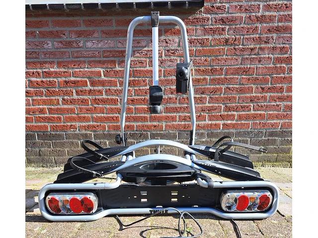 Fietsendrager, kantelbaar voor 2 fietsen thule thule, ec 9078101, zwart - afbeelding 1 van  6
