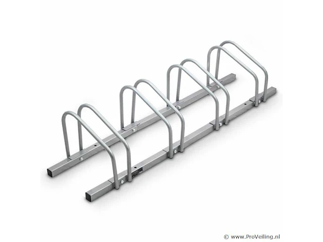 Fietsenrek geschikt voor 4 fietsen 121 x 33 x 28 cm - afbeelding 1 van  6