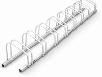 Fietsenrek voor 8 fietsen incl. toebehoren - afbeelding 1 van  3