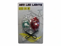 Fietslamp-set (1000x) - afbeelding 1 van  1