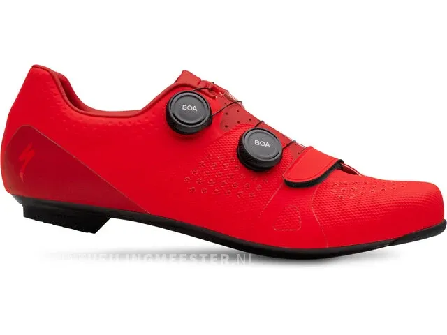 Fietsschoenen specialized, torch 3.0, rood, maat 47 - afbeelding 1 van  1