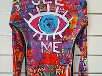 Fietsshirt met print (lange mouwen) - model see me - maat xl - afbeelding 2 van  4