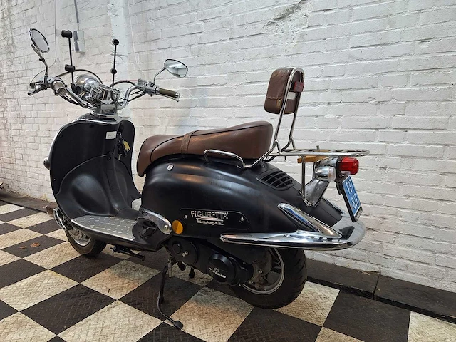 Figuretta fat boy grande retro 25km snorscooter - afbeelding 3 van  7
