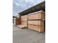 Fijnbezaagd douglas balk 12,5x12,5cm (201x) - afbeelding 1 van  6