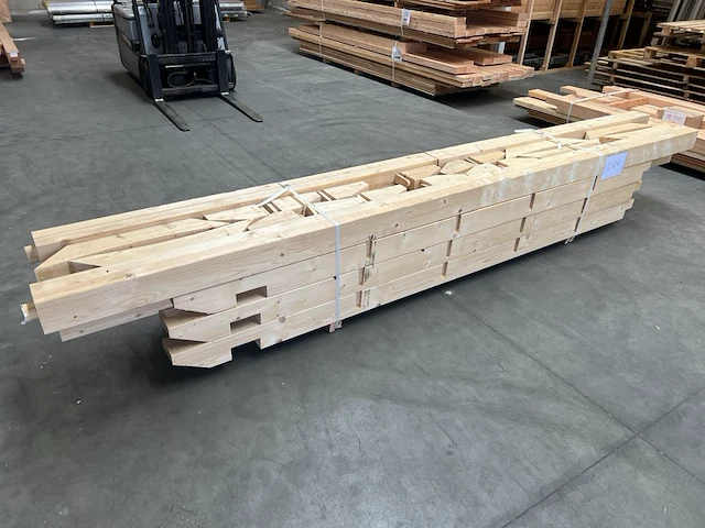 Fijnspar overkapping 499x307cm hillhout - afbeelding 5 van  8
