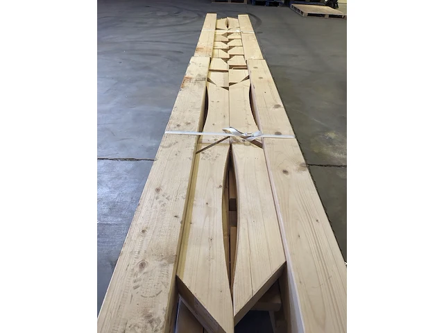 Fijnspar overkapping plat dak excellent, 499 x 307 cm, constructie, hillhout - afbeelding 6 van  6