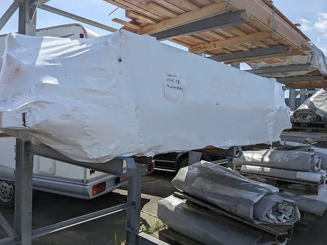 Fijnspar overkapping plat dak premium, 750 x 307 cm, hillhout - afbeelding 4 van  4