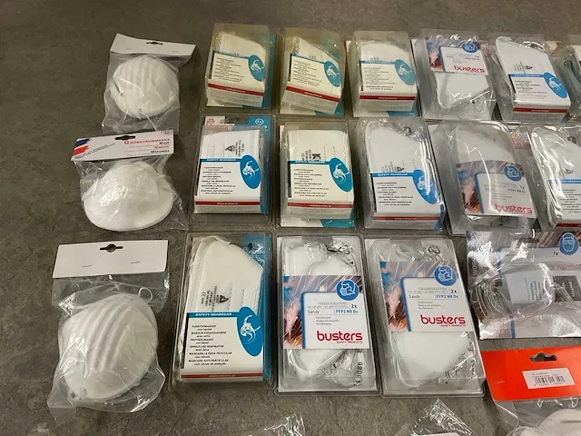 Fijnstofmasker / veiligheidsbril set van 28 - afbeelding 8 van  8