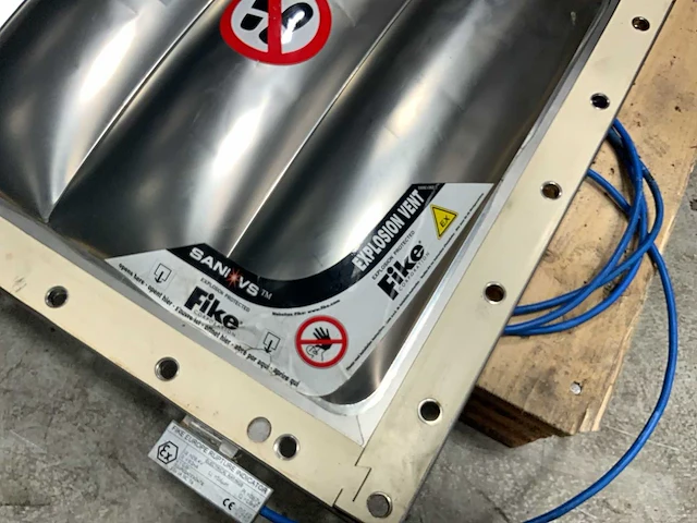 Fike sani-v-s flameless explosion venting - afbeelding 6 van  7