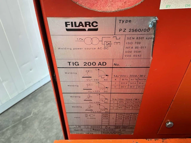 Filarc tig 200 ad lasapparaat - afbeelding 8 van  8