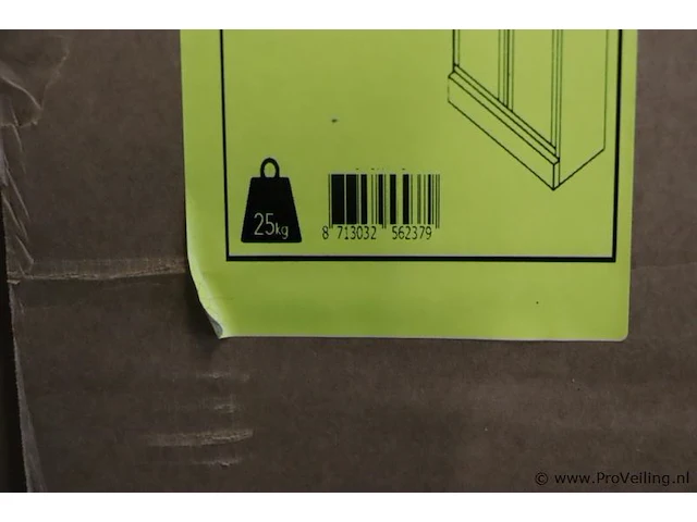 Filex dk 830 draaideurkast - 83,2x37x91,5cm - afbeelding 6 van  8