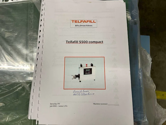Fillflex telfafill 5500 compact vulmachine - afbeelding 2 van  13