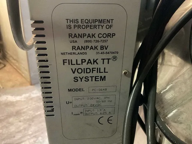 Fillpak tt papierkussenmachine - afbeelding 4 van  4