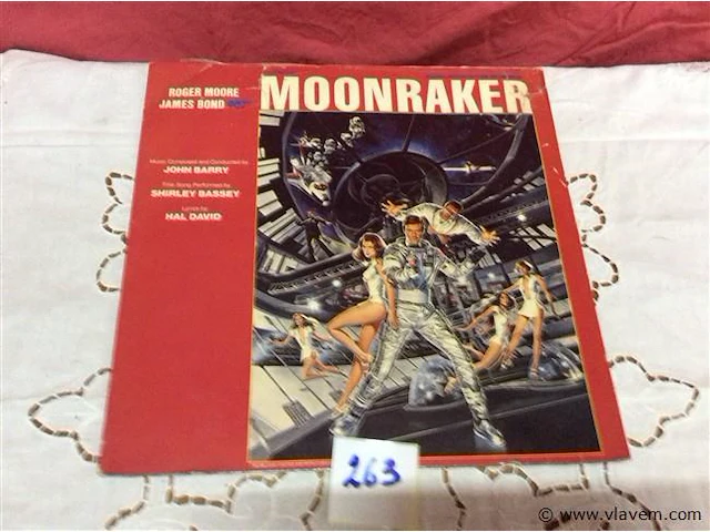 Filmmuziek james bond moonraker - afbeelding 1 van  2