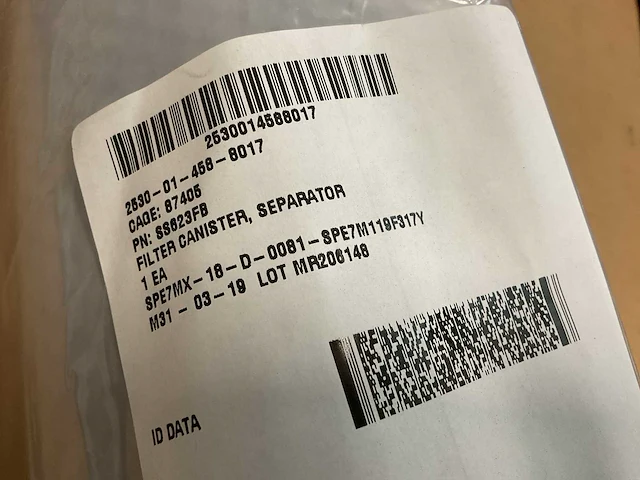 Filter canister seperator (10x) - afbeelding 5 van  6