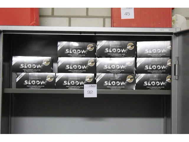 Filterhuizen sloow circa 55 dozen - afbeelding 1 van  3