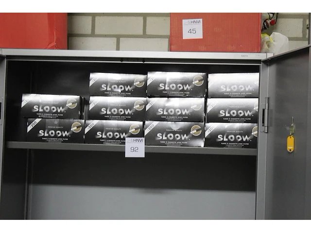 Filterhuizen sloow circa 55 dozen - afbeelding 2 van  3