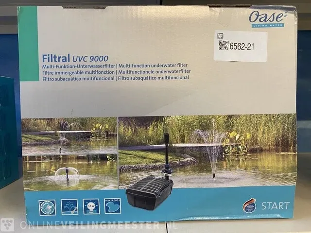 Filtral uvc 9000 oase, 9500 - afbeelding 1 van  2