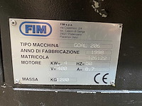 Fim - goal 206 - notching machine - 1998 - afbeelding 2 van  10