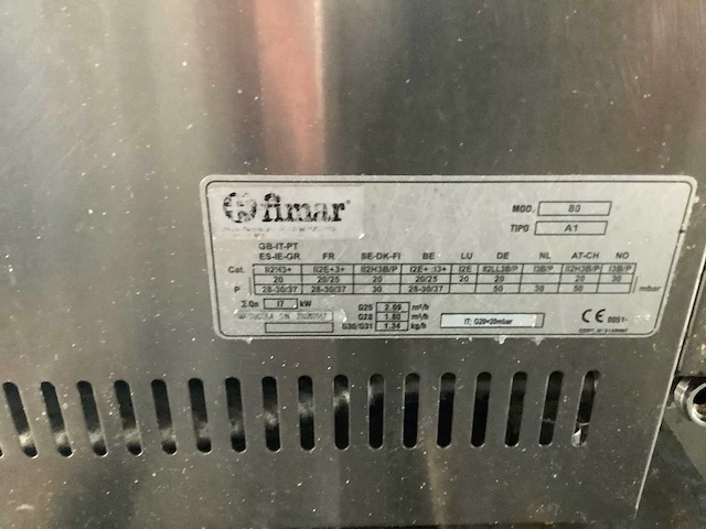 Fimar - gasgrill - afbeelding 8 van  9
