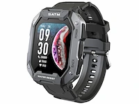 Findtime smartwatch voor heren hd touchscreen 24 sportmodi ip69 zwart - afbeelding 1 van  5