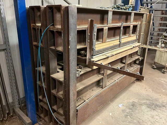 Fineerpers v.v. verwarmingselementen werkoppervlak: 150x60cm - afbeelding 2 van  5