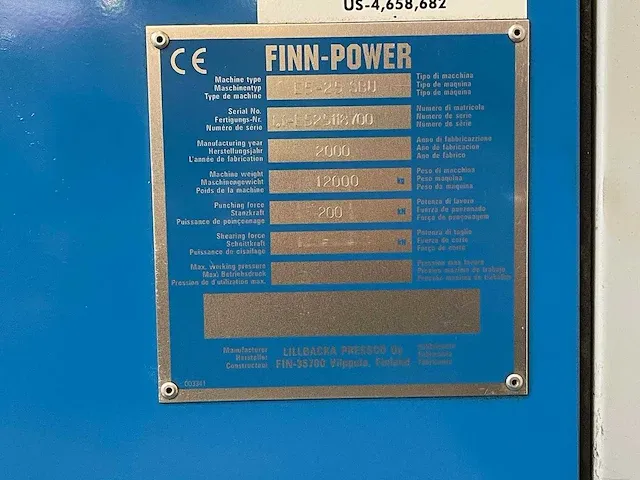 Finn power - e5 evolution - pons-nibbelmachine - 2000 - afbeelding 7 van  21