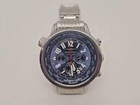 Firefox chronograph worldtimer herenhorloge - afbeelding 3 van  6