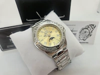 Firefox herenhorloge moonphase - nieuw in doos - full set - afbeelding 4 van  9