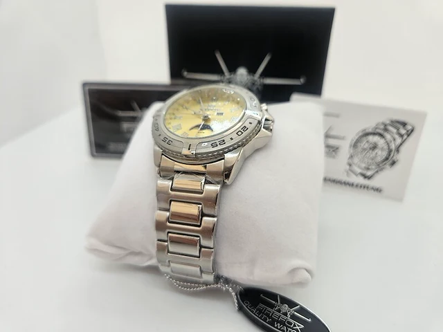 Firefox herenhorloge moonphase - nieuw in doos - full set - afbeelding 5 van  9