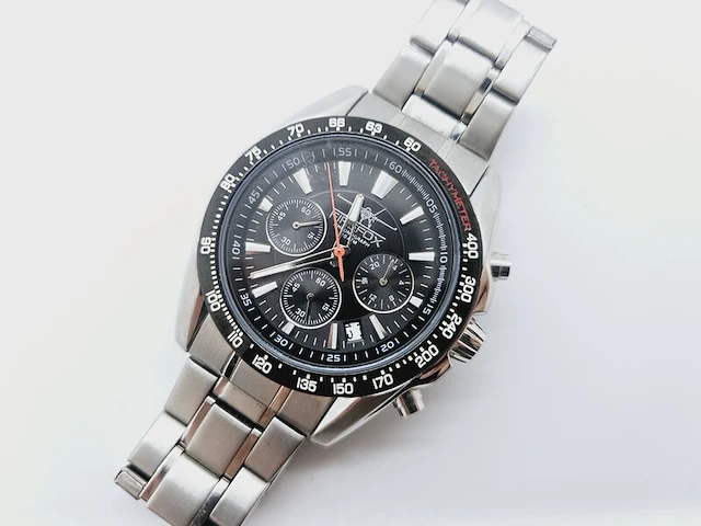 Firefox ''the machine'' chronograaf herenhorloge - afbeelding 2 van  8