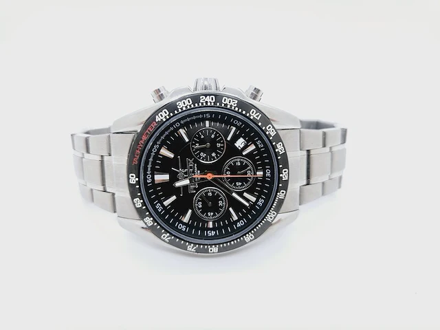 Firefox ''the machine'' chronograaf herenhorloge - afbeelding 3 van  8