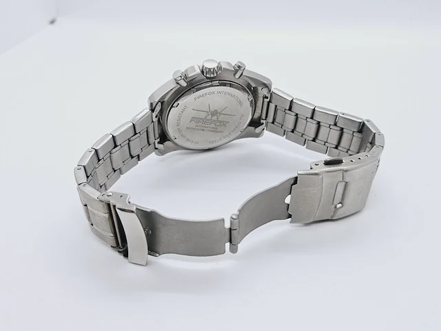 Firefox ''the machine'' chronograaf herenhorloge - afbeelding 7 van  8