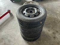 Firelli autoband met audi velg 185/60 r14 (4x) - afbeelding 1 van  8