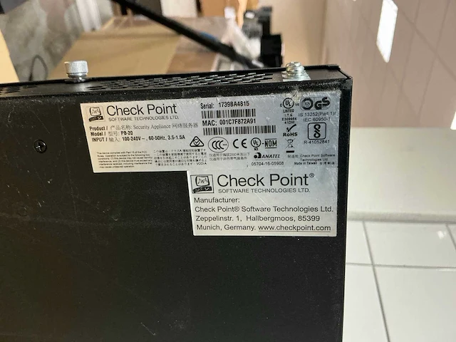 Firewall - checkpoint - model 5100 - afbeelding 4 van  4