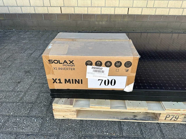First choice solar - set van 2 zonnepanelen (375 wp) met solax 0.7k omvormer - afbeelding 3 van  3